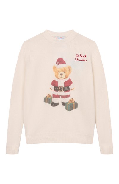 Пуловер из шерсти и вискозы MC2 SAINT BARTH, арт. D0U0019-02502I/D0UGLAS PRINT_001