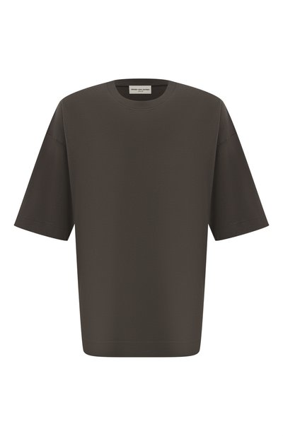 Мужская хлопковая футболка DRIES VAN NOTEN, арт. 242-021112-9603