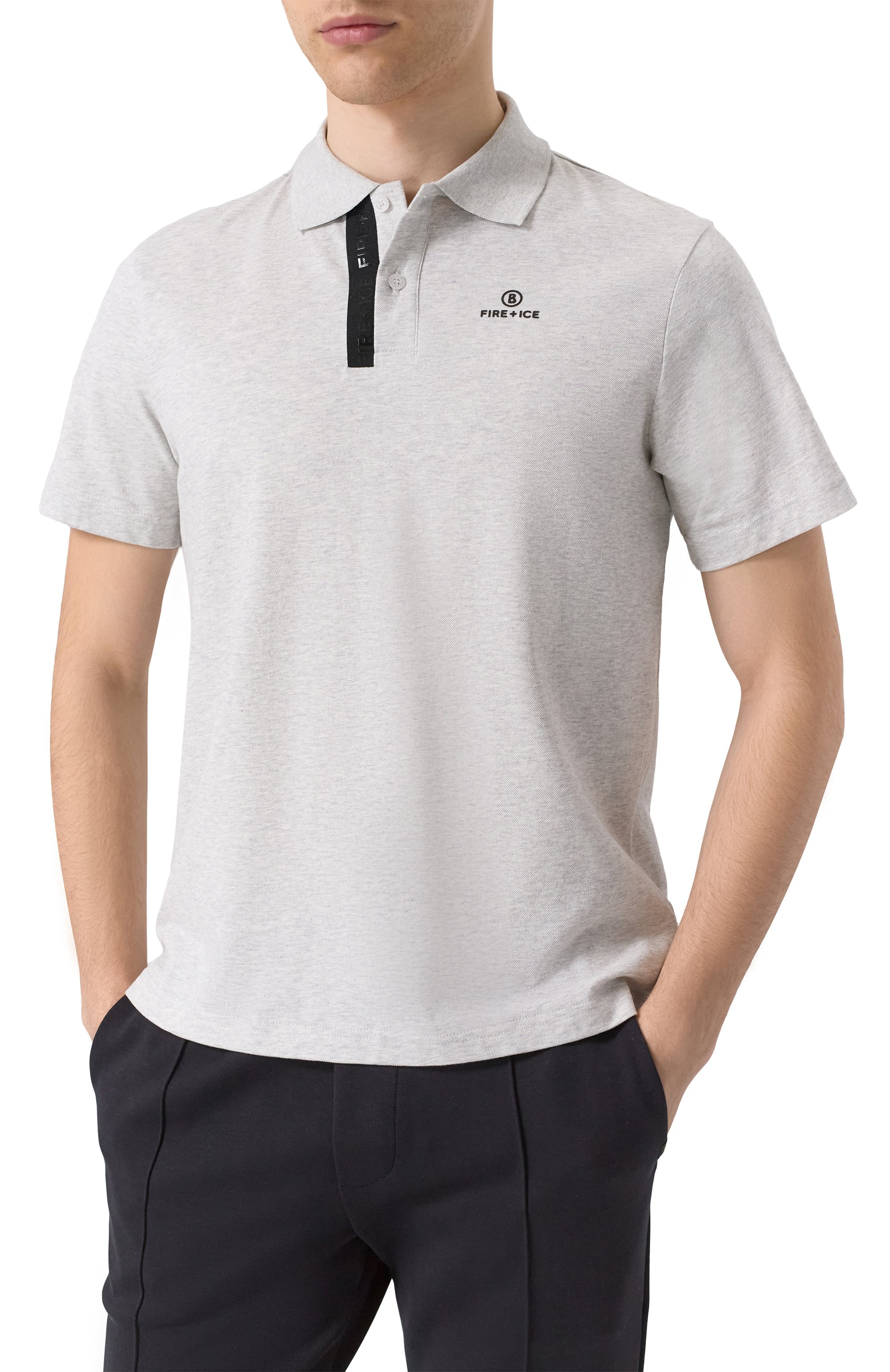 Хлопковое поло BOGNER FIRE+ICE, арт. 54377310, фото 3