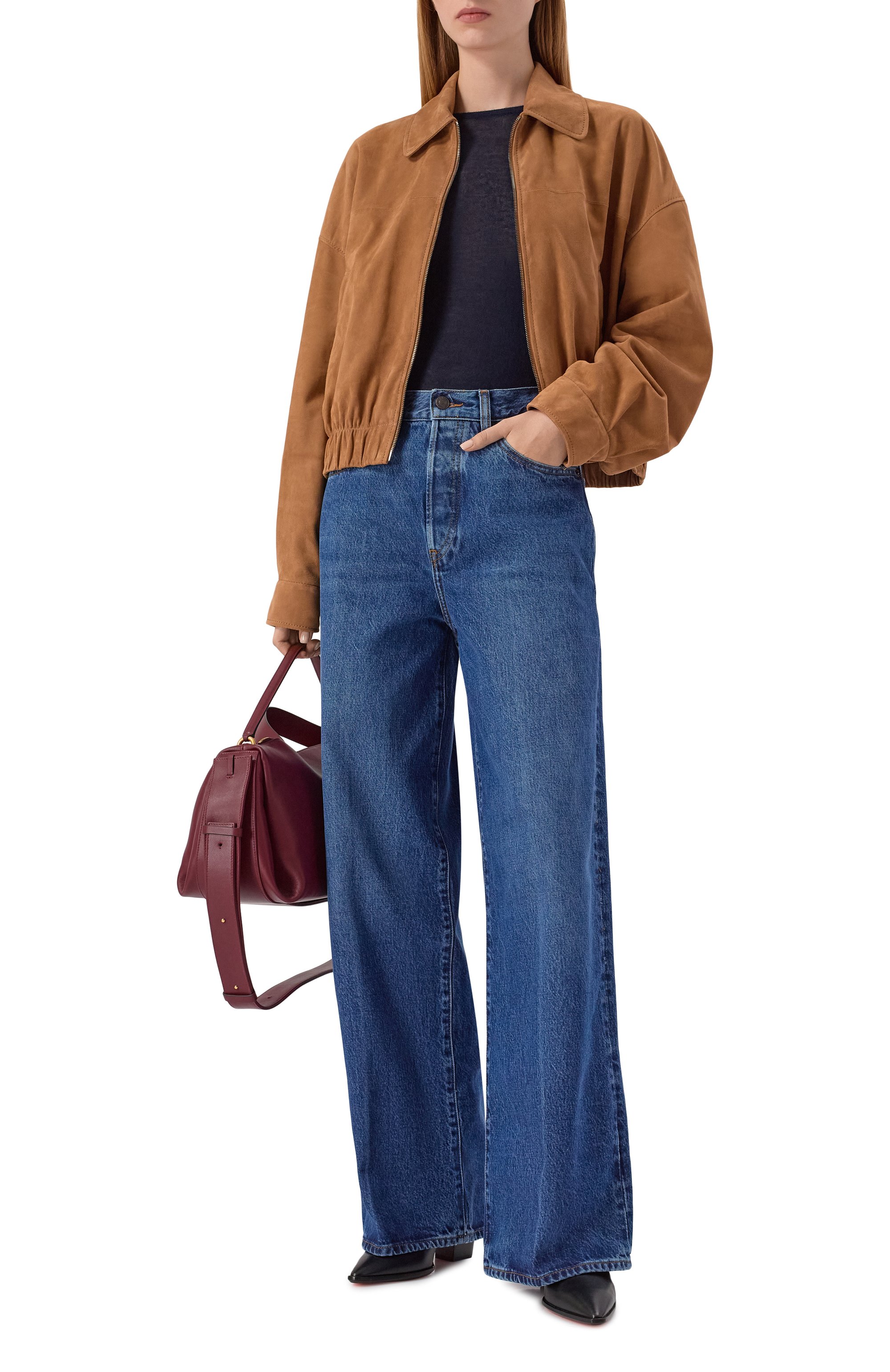 Замшевый бомбер MASLOV, арт. MZK07, фото 2