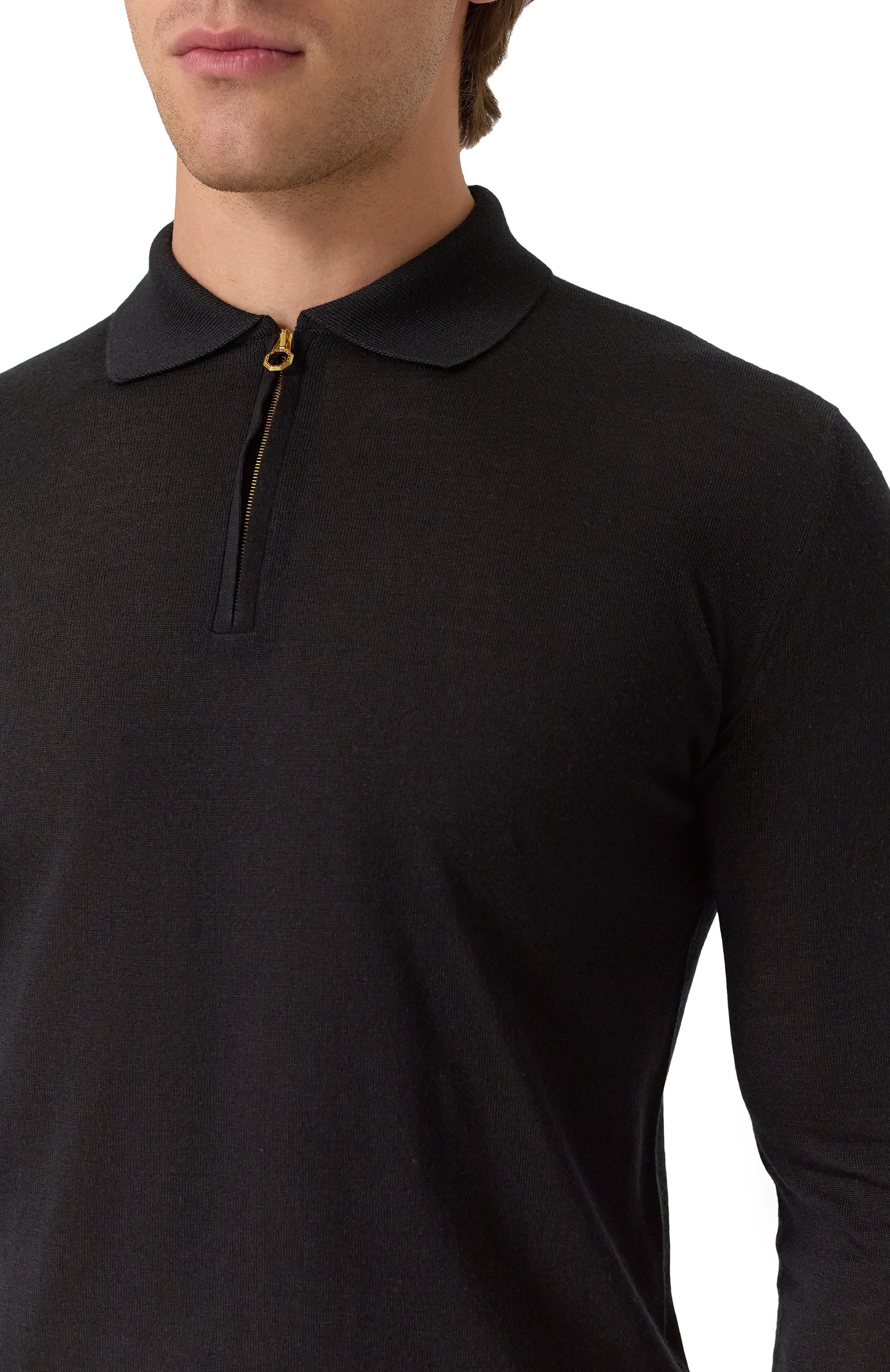 Поло из кашемира и шелка STEFANO RICCI, арт. KE03500P30/E25345, фото 5