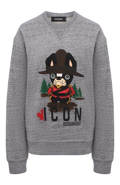 Женский хлопковый свитшот DSQUARED2, арт. S80GU0051/S25477