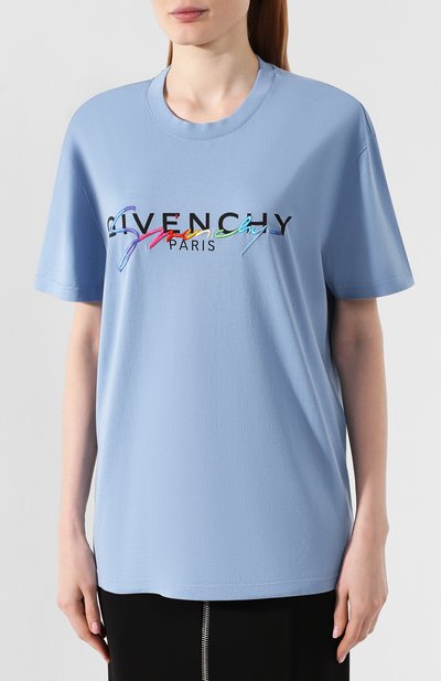 Хлопковая футболка GIVENCHY, арт. BW70603Z2C, фото 3