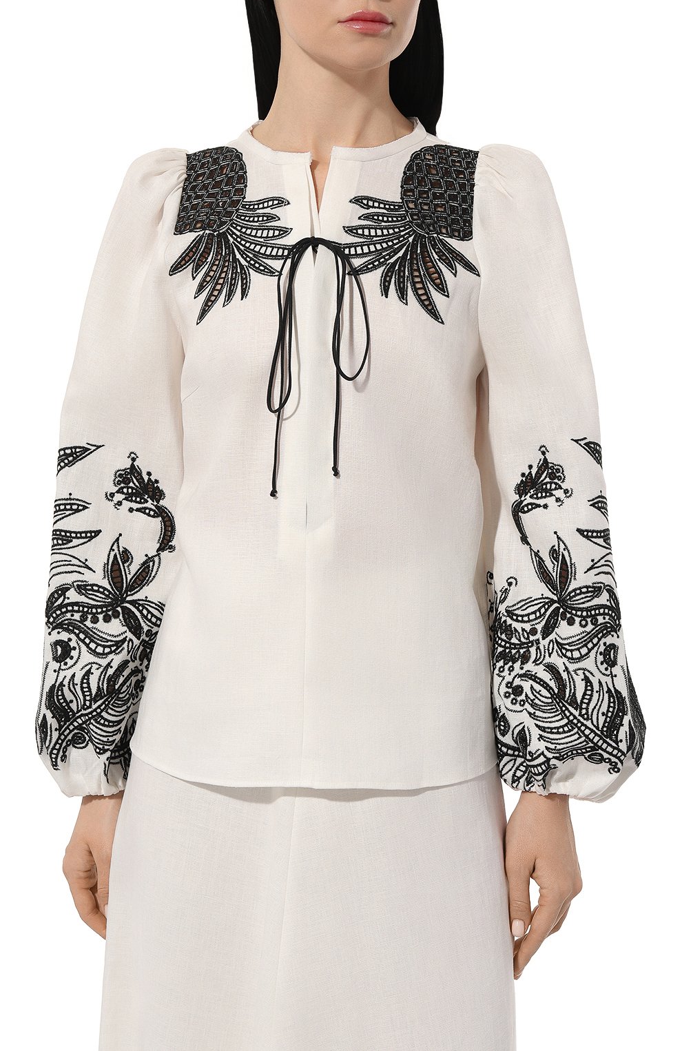 Льняная блузка DOROTHEE SCHUMACHER, арт. 548806, фото 3