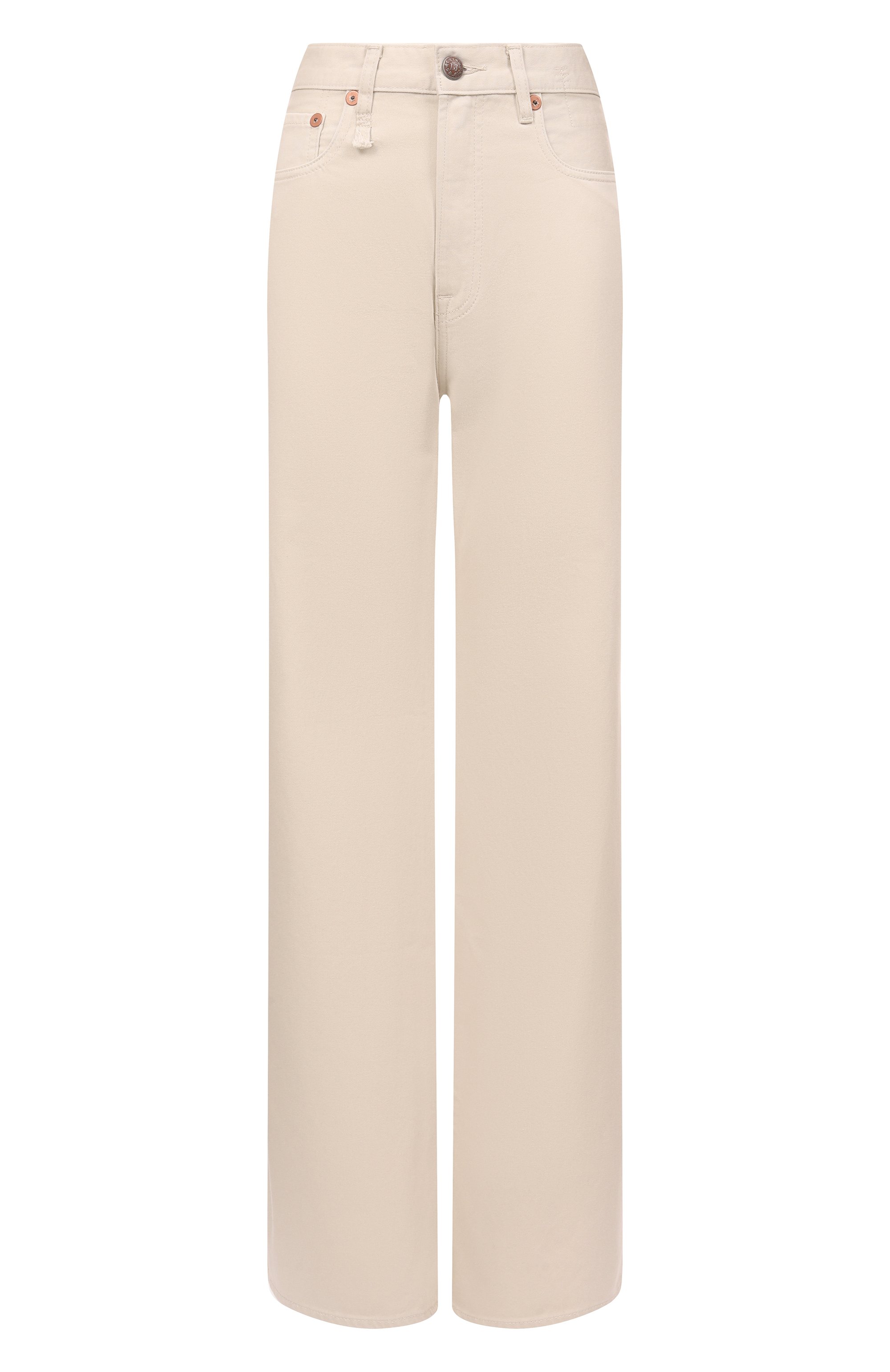 Джинсы jane R13 кремового цвета по цене 77750 руб., арт. R13W7020-D338A, фото 1 Джинсы jane R13, арт. R13W7020-D338A, фото 1