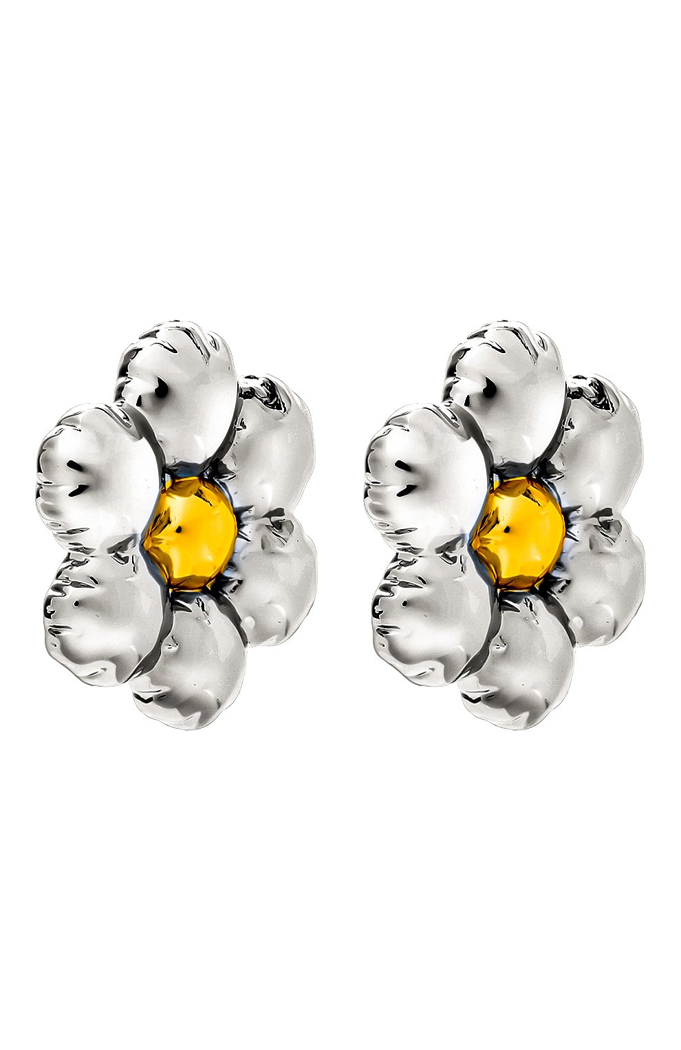 Серьги MARNI серебряного цвета по цене 57950 руб., арт. 0RMV0480A0 P6528/G0LD/SILVER, фото 3 Серьги MARNI, арт. 0RMV0480A0 P6528/G0LD/SILVER, фото 3