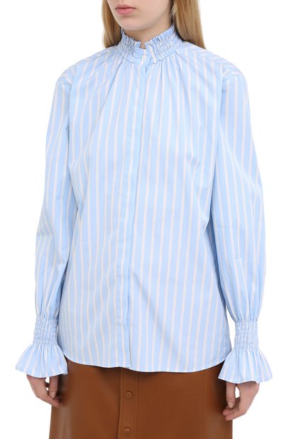 Хлопковая рубашка MSGM, арт. 2943MDE01 207602, фото 3
