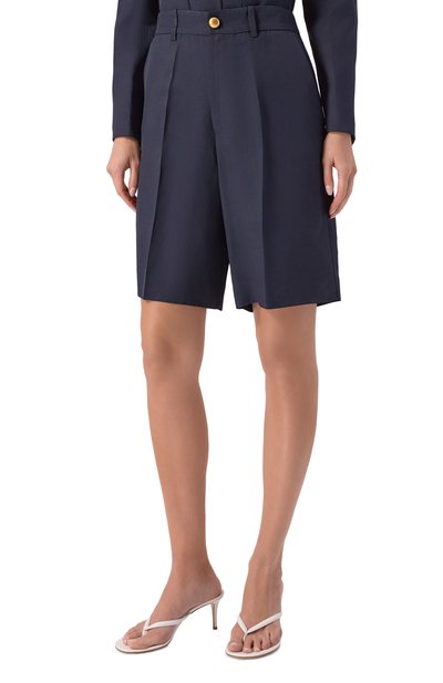 Шорты из вискозы и льна P.A.R.O.S.H., арт. D233016G/RAISA26, фото 3