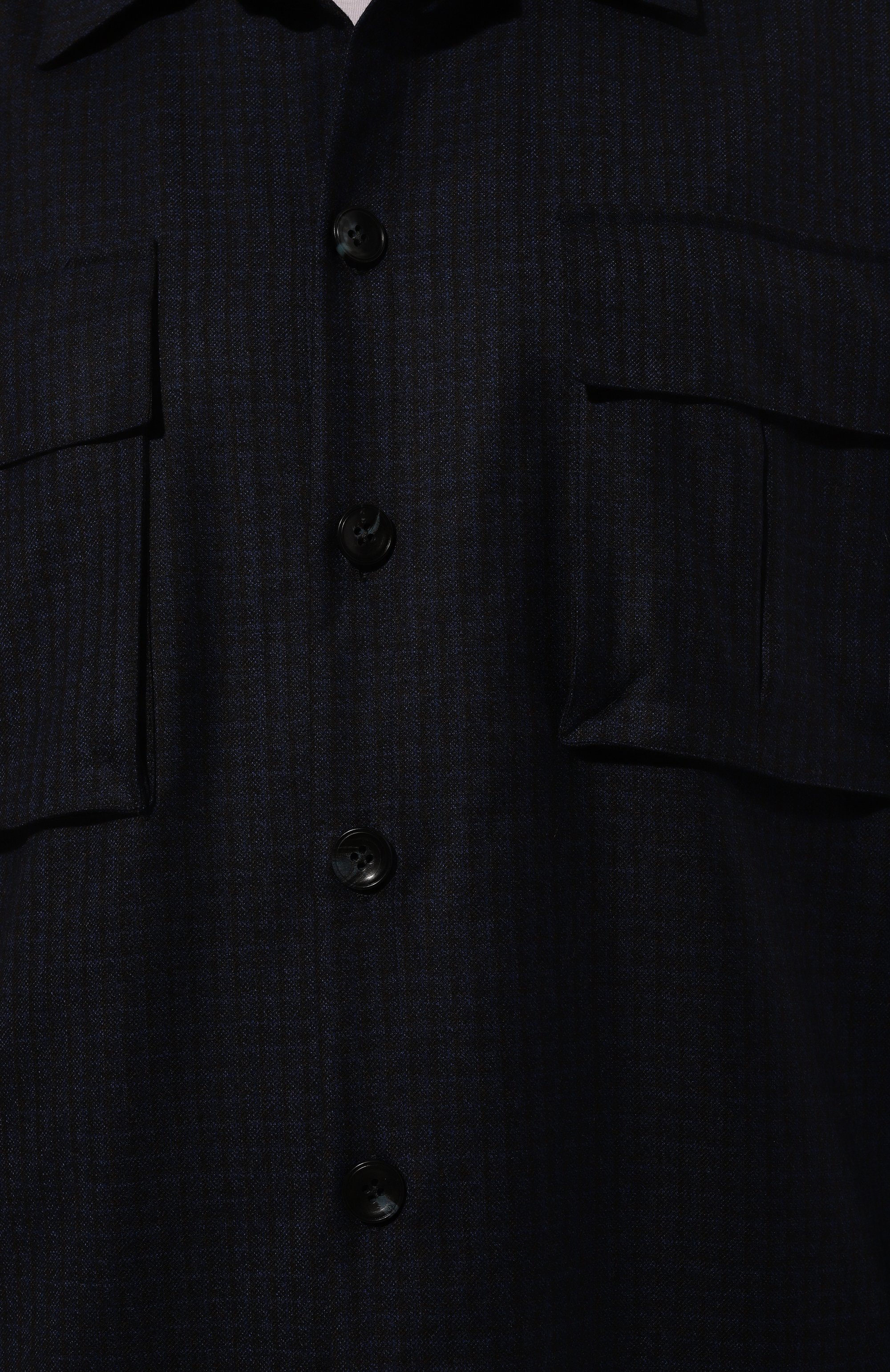 Шерстяная рубашка KITON, арт. UMC013K0127C03, фото 5