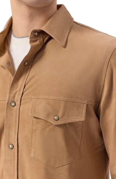 Замшевая рубашка JACOB COHEN, арт. JUM_E0019 081 D1391 RW, фото 5