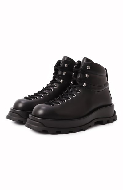 Женские кожаные ботинки JIL SANDER, арт. J44WU0017-P4942