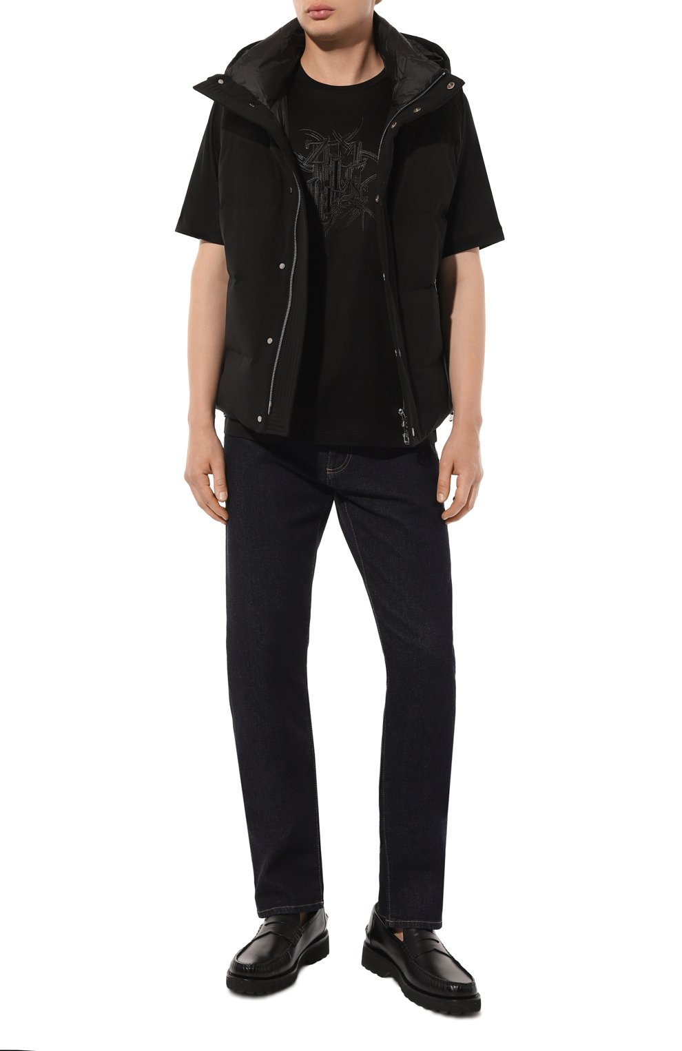 Хлопковая футболка ZILLI, арт. TSR001M0110VFW000, фото 2