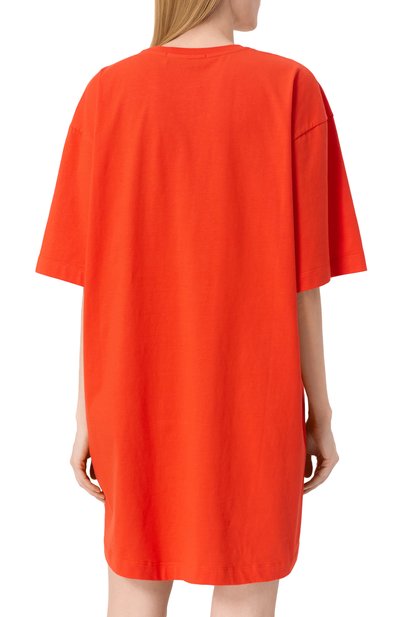 Хлопковое платье MSGM, арт. 3841MDA510/257002, фото 4