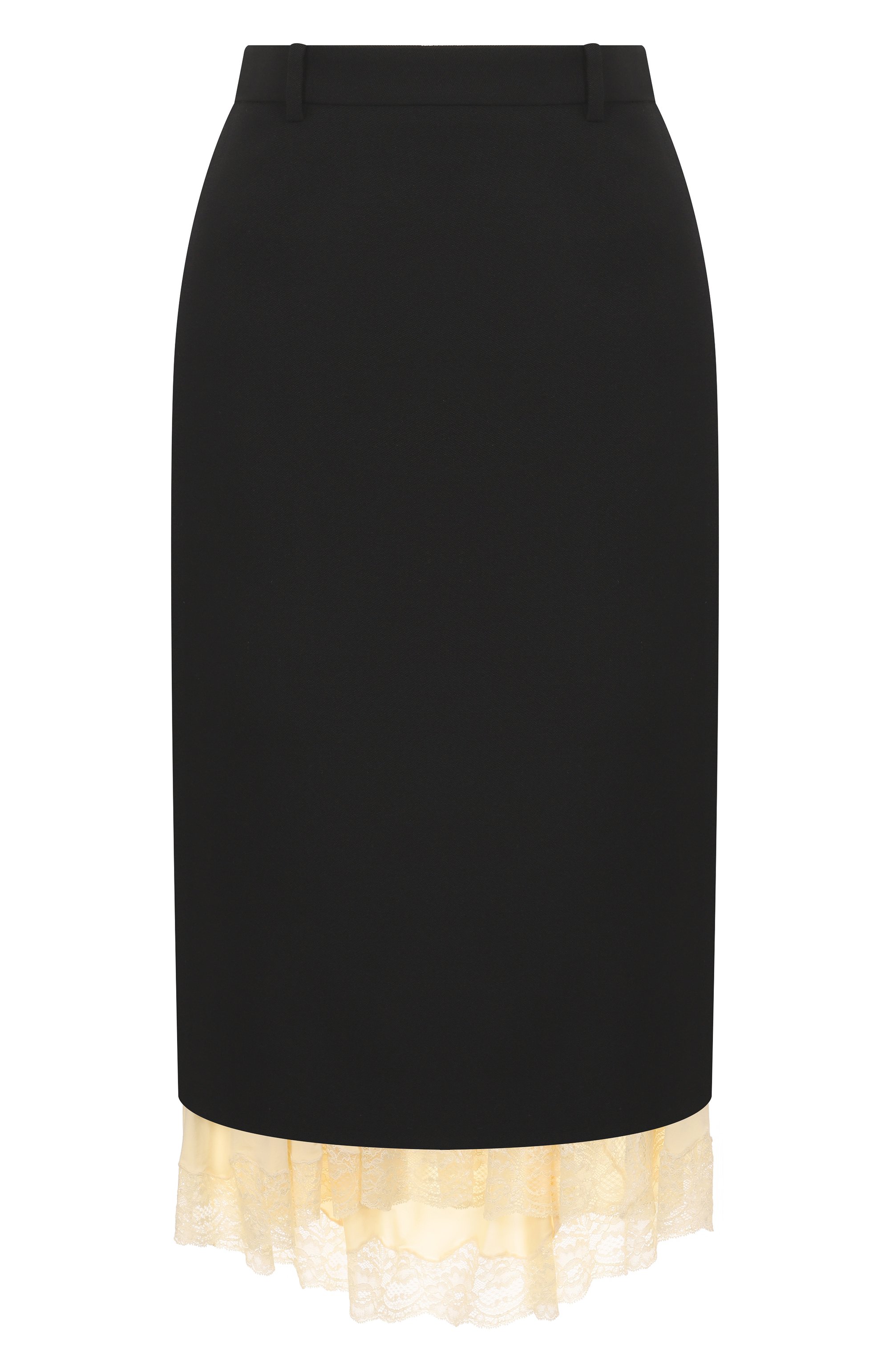 Шерстяная юбка BALENCIAGA, арт. 790575/TMT32, фот о 1