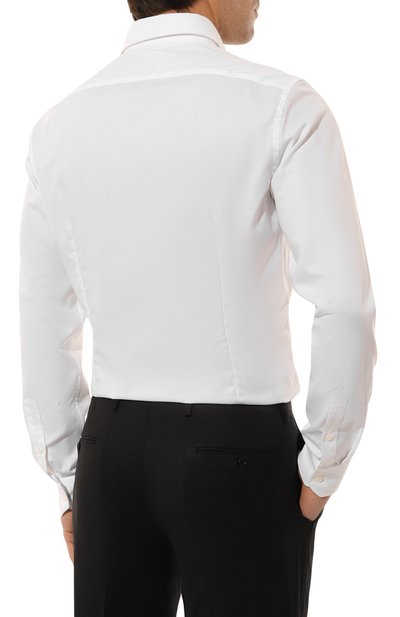 Хлопковая сорочка CORNELIANI, арт. 93P002-9311278, фото 4