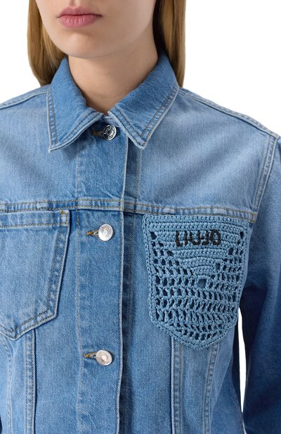 Джинсовая куртка LIU JO, арт. WA5446D4666, фото 5