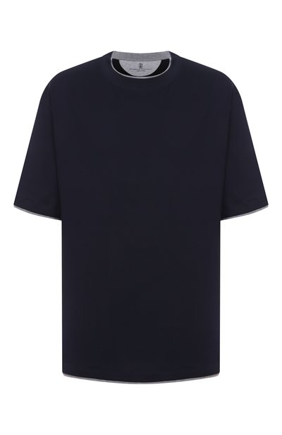 Хлопковая футболка BRUNELLO CUCINELLI, арт. M0B137427W, фото 1