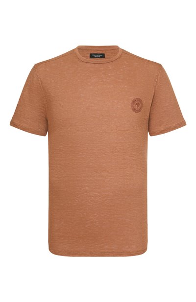 Мужская льняная футболка STEFANO RICCI, арт. MNH5204460/LN