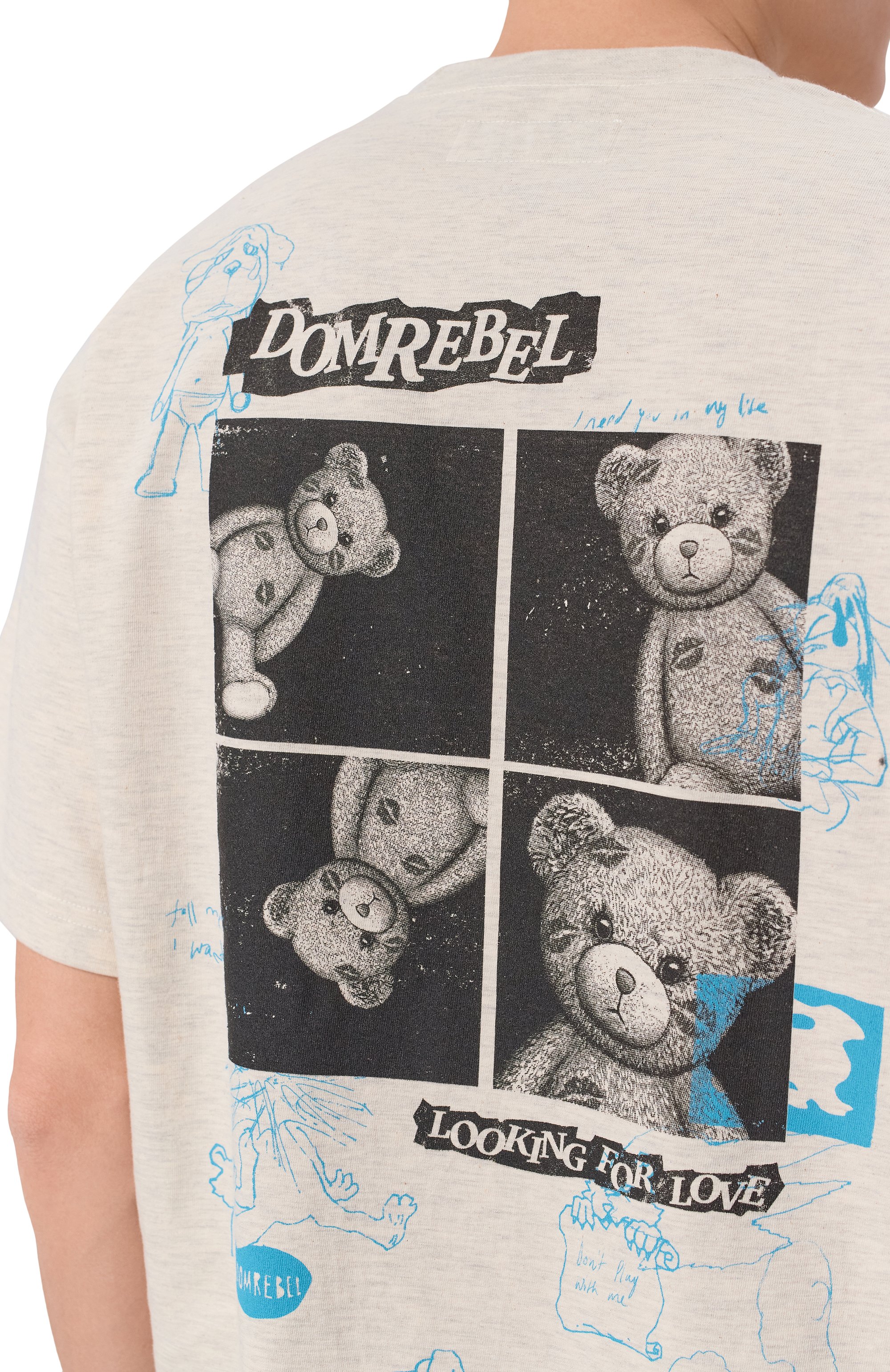 Хлопковая футболка DOMREBEL, арт. M HIGH L0W/T-SHIRT, фото 5