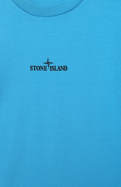 Хлопковая футболка STONE ISLAND, арт. 761621052/10-12, фото 3