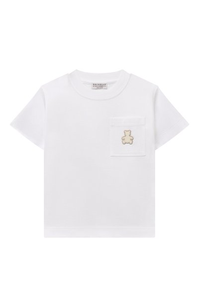 Хлопковая футболка BRUNELLO CUCINELLI, арт. B0T61T199U