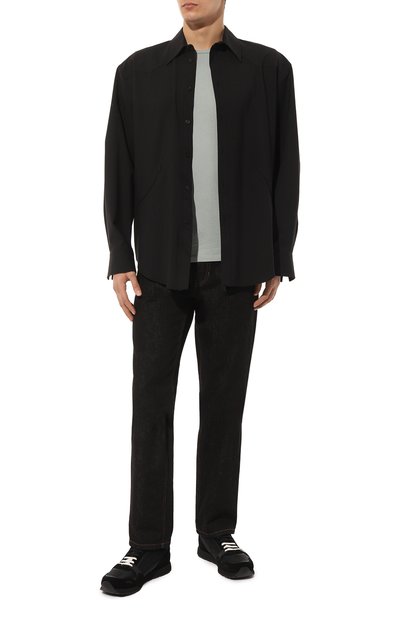 Комбинированные кроссовки EMPORIO ARMANI, арт. X4X537/XN730, фото 2