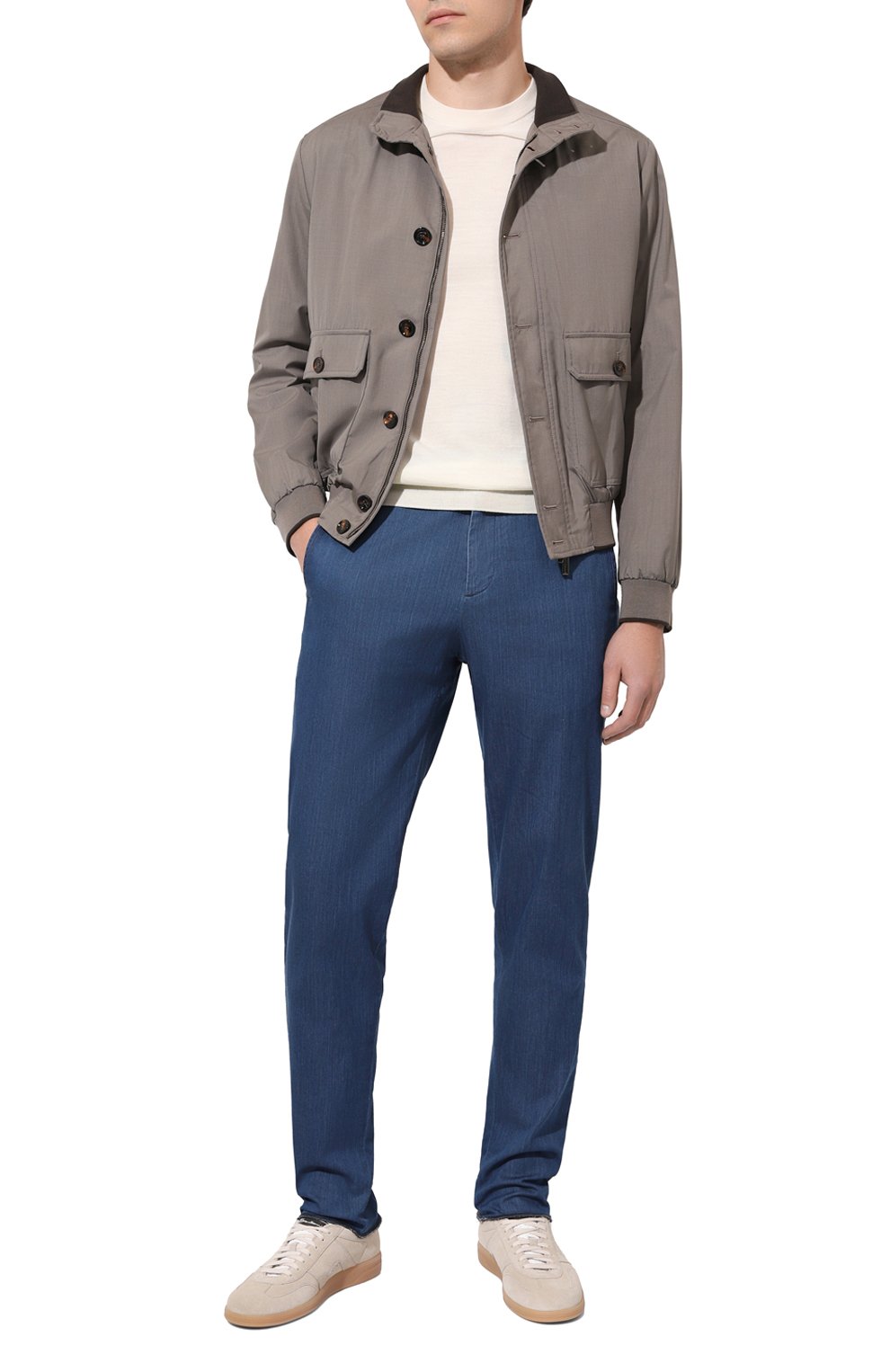 Джинсы KITON синего цвета по цене 99500 руб., арт. UPLACK0619D, фото 2 Джинсы KITON, арт. UPLACK0619D, фото 2