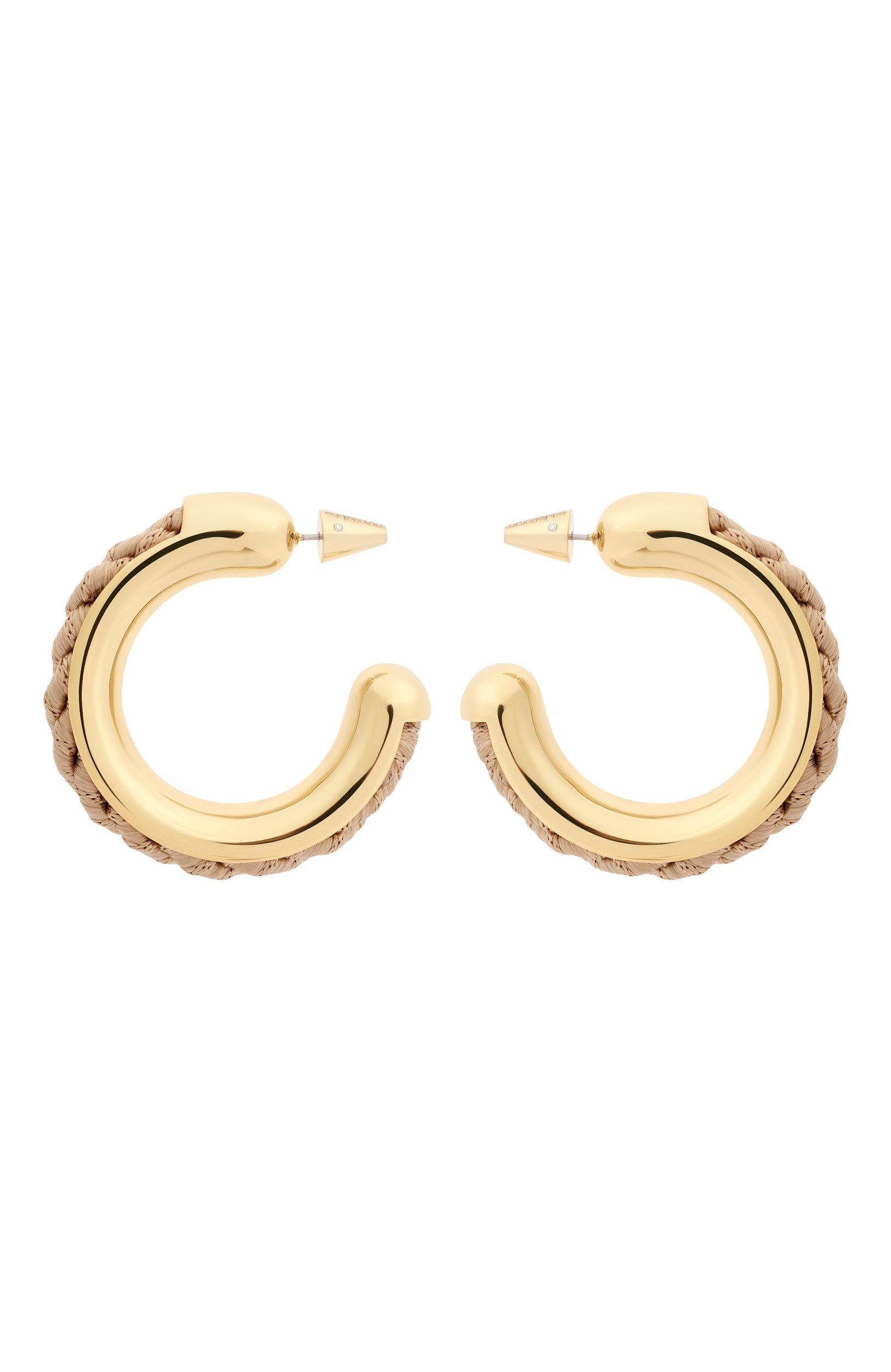 Серьги EDDIE BORGO бежевого цвета по цене 29950 руб., арт. ER930302TAU, фото 4 Серьги EDDIE BORGO, арт. ER930302TAU, фото 4
