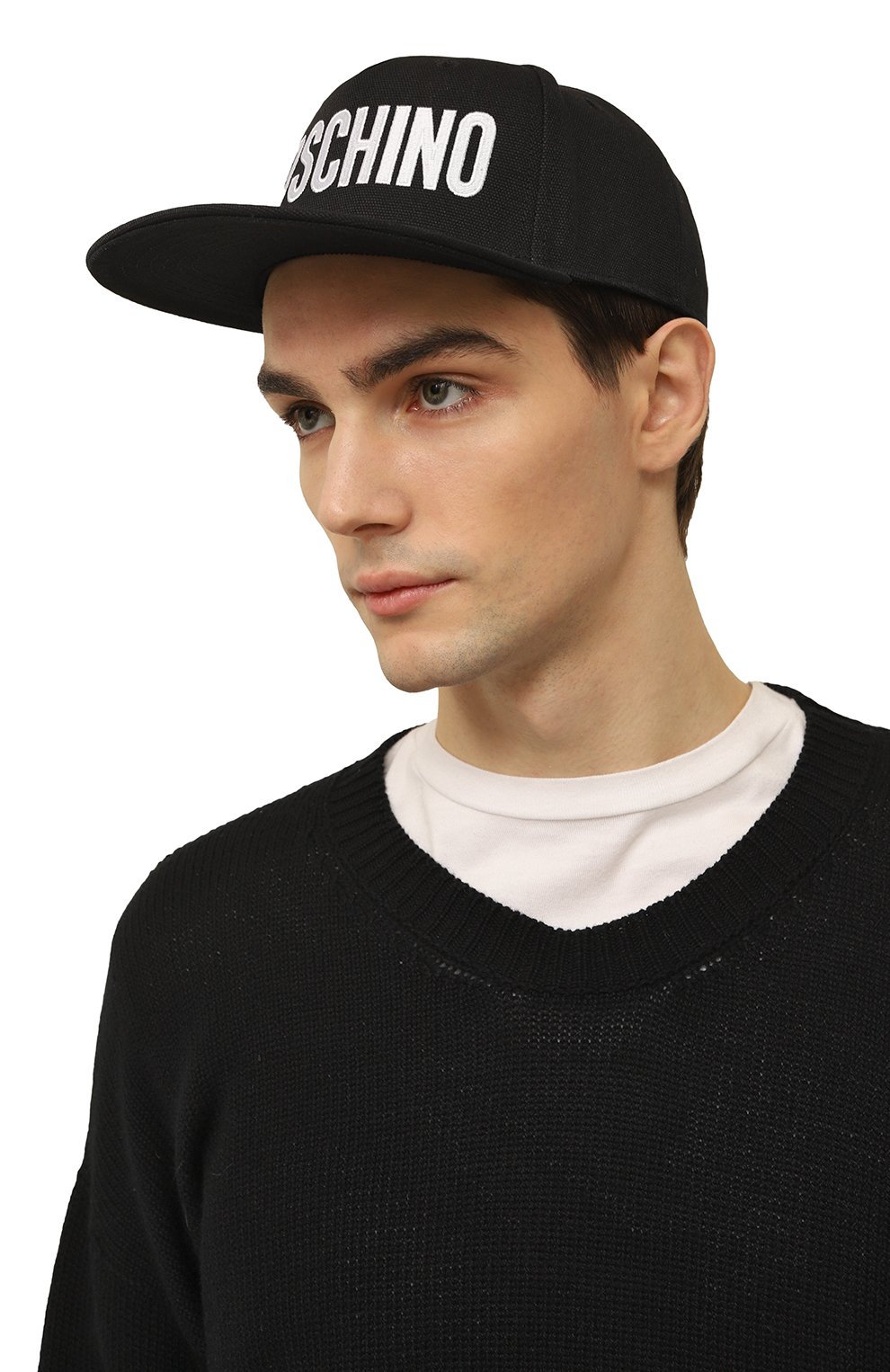 Хлопковая бейсболка MOSCHINO, арт. 231Z1A9205/8266, фото 2