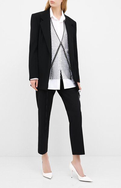 Топ DOROTHEE SCHUMACHER черного цвета по цене 39050 руб., арт. 851002/MESH SPARKLE, фото 2 Топ DOROTHEE SCHUMACHER, арт. 851002/MESH SPARKLE, фото 2