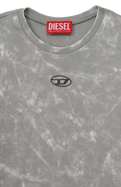 Хлопковая футболка DIESEL, арт. J02579/KYA0E, фото 3