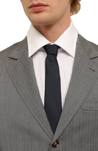 Шелковый галстук CANALI, арт. 18/HJ03805, фото 2