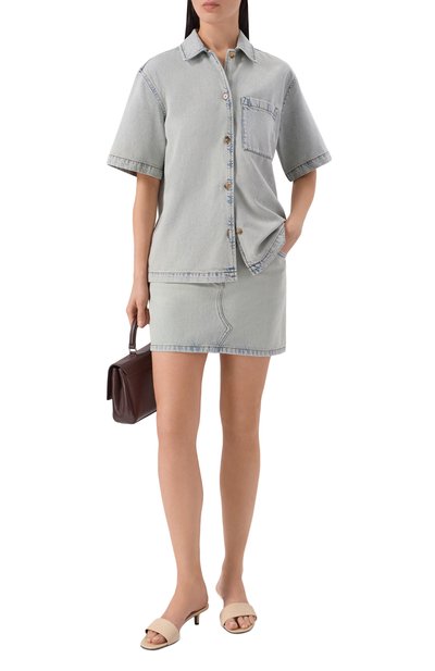 Джинсовая рубашка bowling 12 STOREEZ, арт. 136352, фото 2