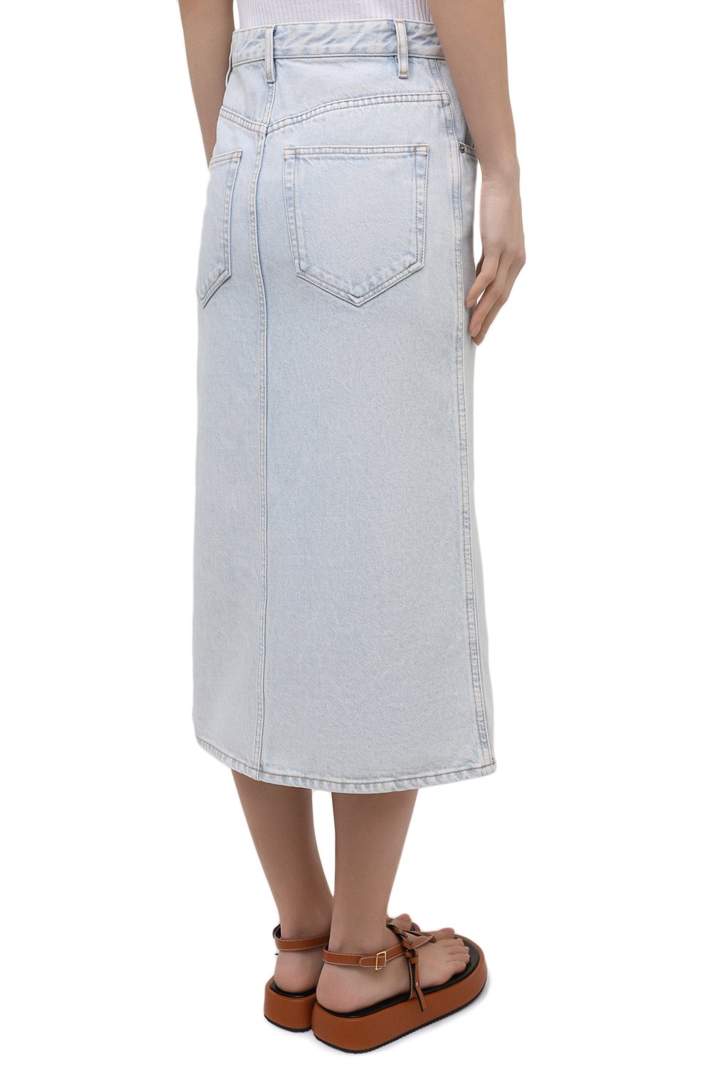 Джинсовая юбка ISABEL MARANT ETOILE, арт. JU1245-21P019E/LAURINA, фото 4