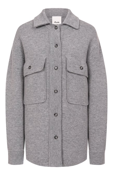 Женская рубашка из шерсти и кашемира ALLUDE, арт. 255/17615