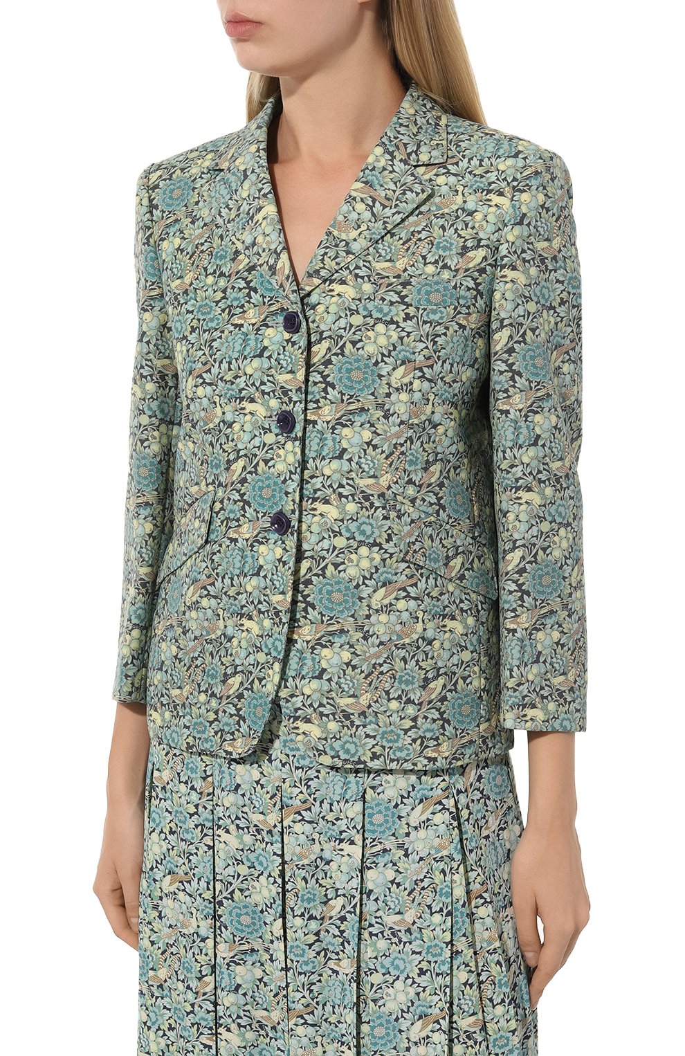 Шерстяной жакет GUCCI, арт. 633745 ZAFLF, фото 3