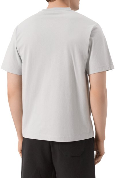 Хлопковая футболка BURBERRY, арт. 8104019, фото 4