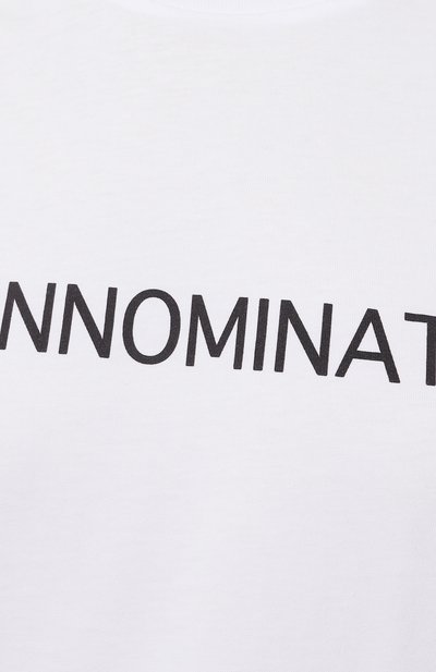 Хлопковая футболка HINNOMINATE, арт. HMABW00132, фото 5