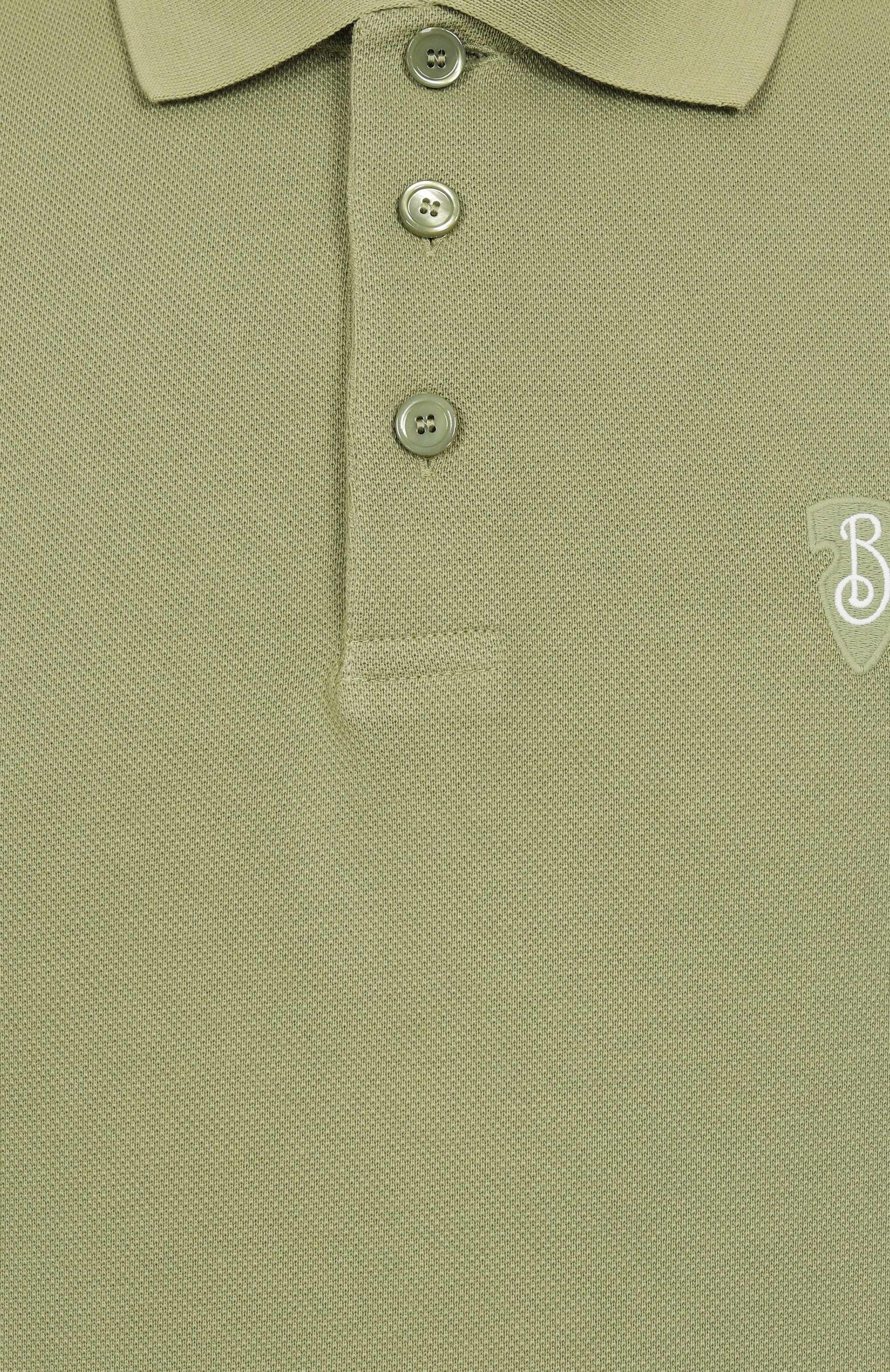 Хлопковое поло BURBERRY, арт. 8105140, фото 6