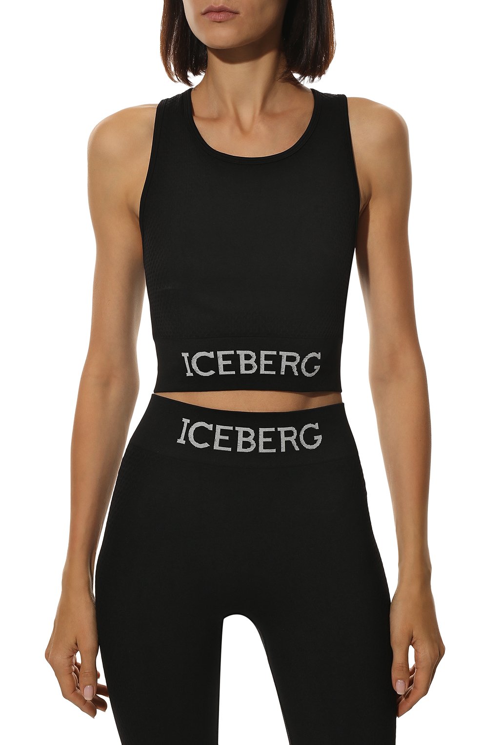 Топ ICEBERG черного цвета по цене 15700 руб., арт. 22I I2P0/TA13/6303, фото 3 Топ ICEBERG, арт. 22I I2P0/TA13/6303, фото 3
