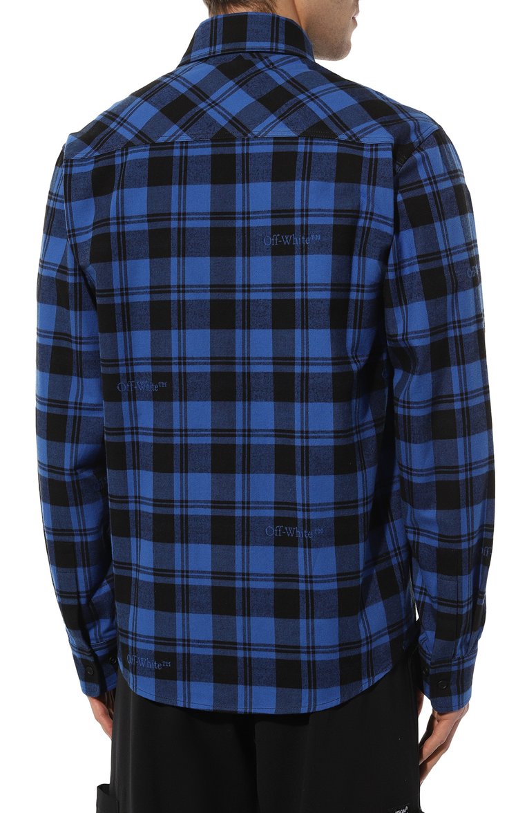Хлопковая рубашка OFF-WHITE, арт. 0MGE030F23FAB001, фото 1