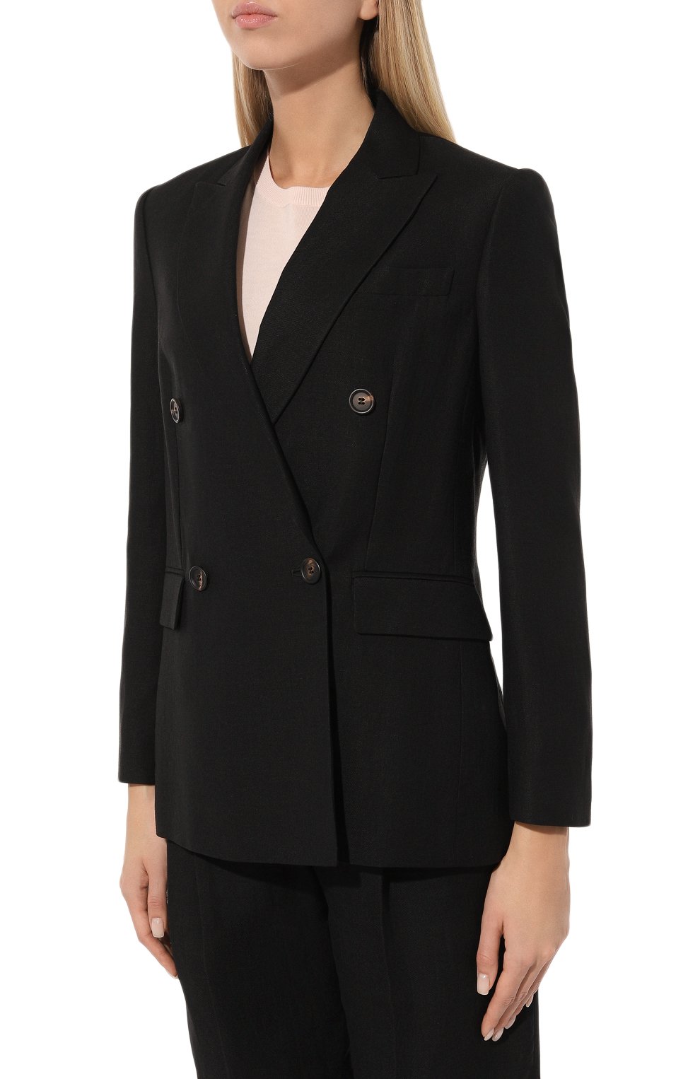 Жакет из вискозы и льна BRUNELLO CUCINELLI, арт. MH1262215, фото 3