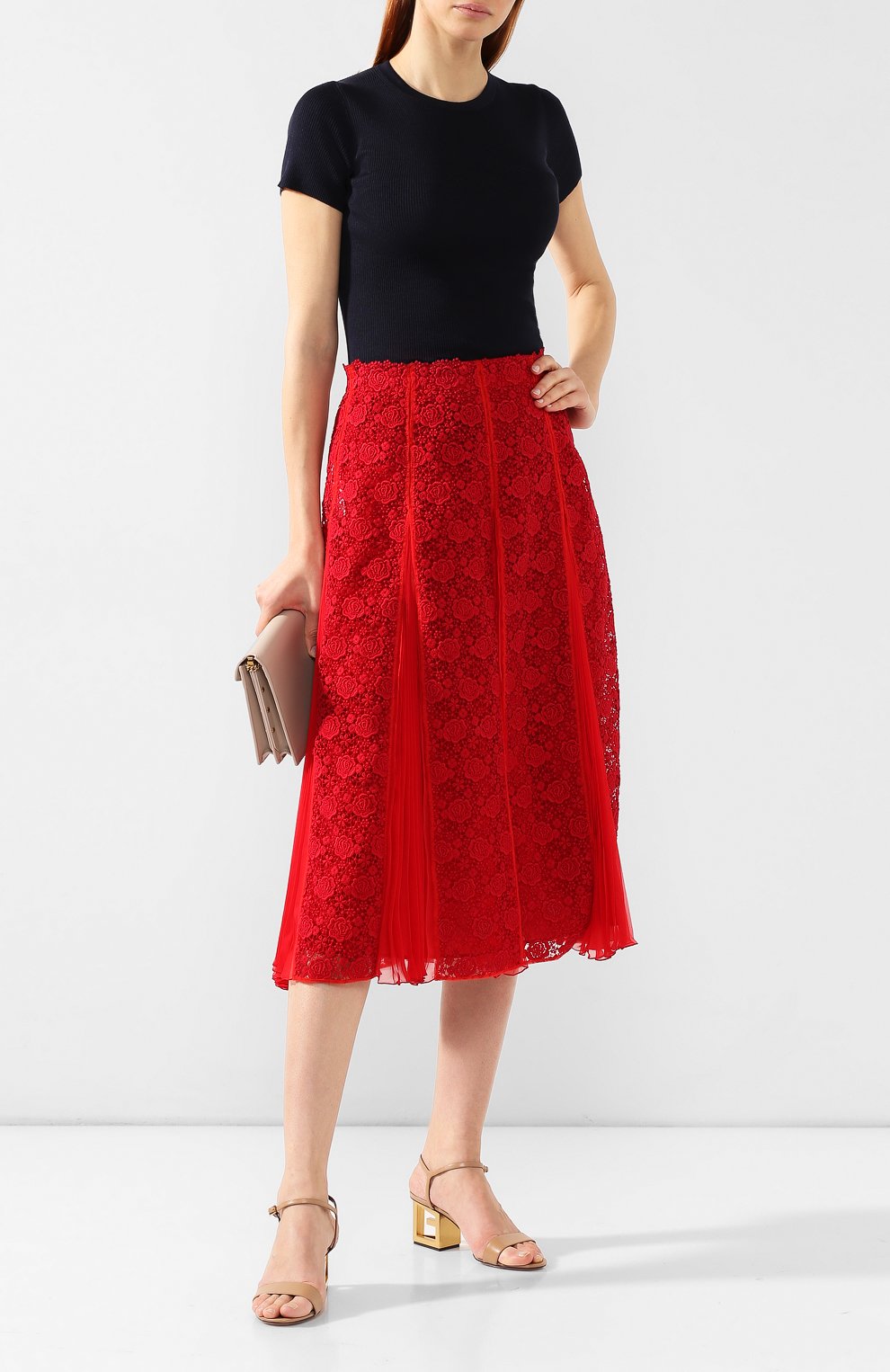 Шелковая футболка RALPH LAUREN, арт. 290710199, фото 2