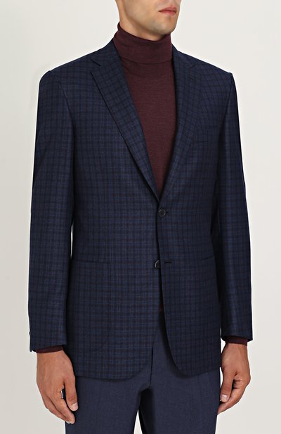 Шерстяной однобортный пиджак BRIONI, арт. RG00/06AB7/BRUNIC0/2, фото 3