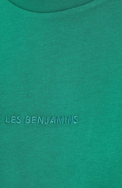 Хлопковая футболка LES BENJAMINS, арт. LB23SSESSFU0T-301, фото 5
