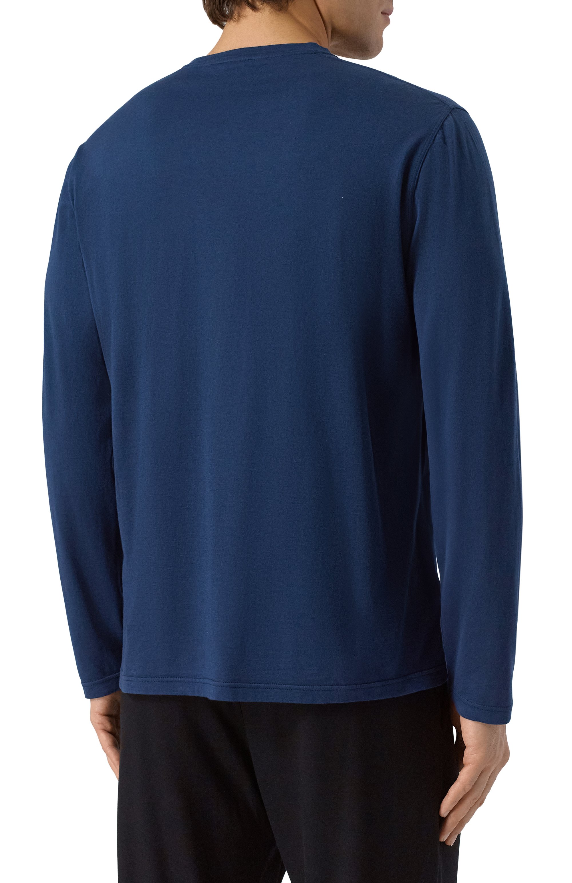 Лонгслив из хлопка и кашемира KITON, арт. UMK073503, фото 4