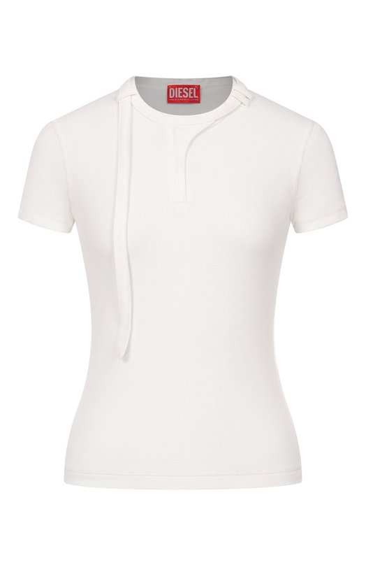 Хлопковая футболка Diesel A23645/0JEAI Белый A23645/0JEAI