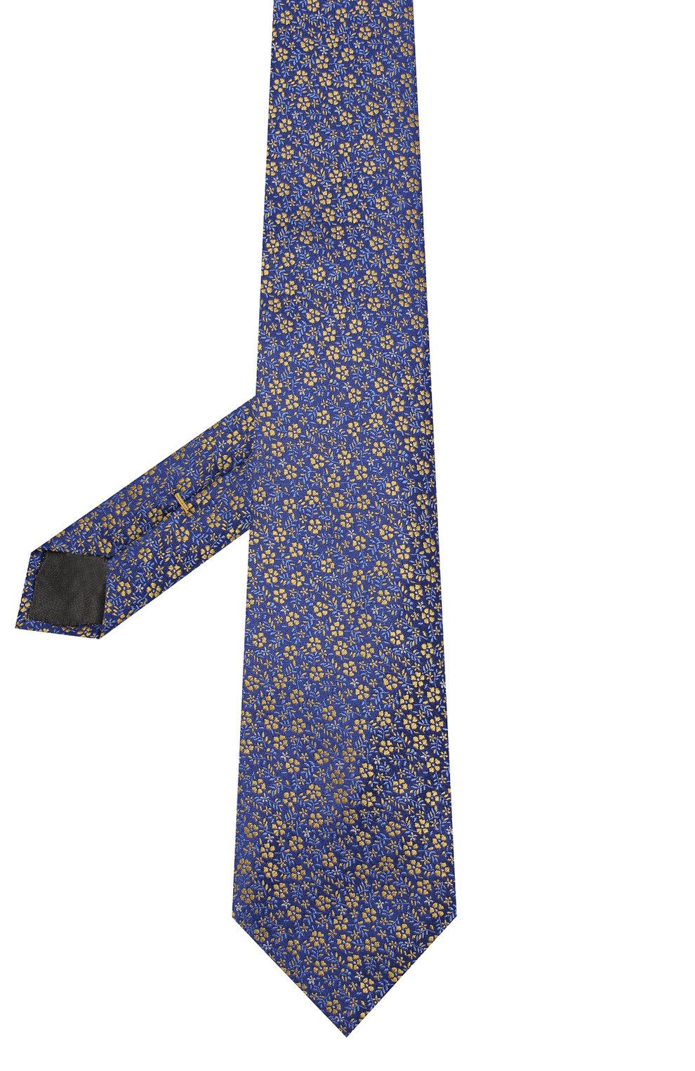 Шелковый галстук CANALI синего цвета по цене 11500 руб., арт. 18/HJ02575, фото 2 Шелковый галстук CANALI, арт. 18/HJ02575, фото 2