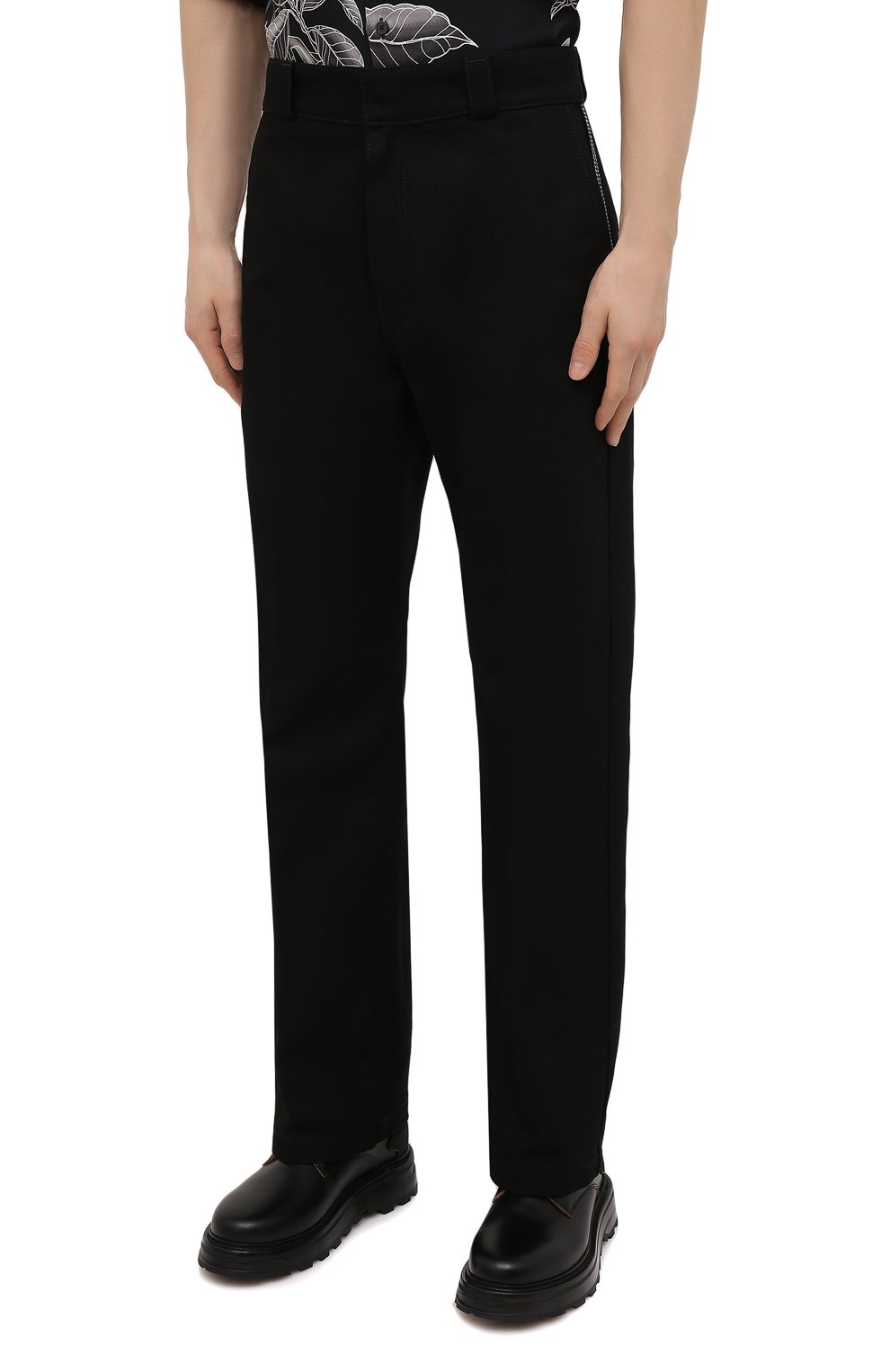 Хлопковые брюки LOEWE, арт. H526Y04W22, фото 3