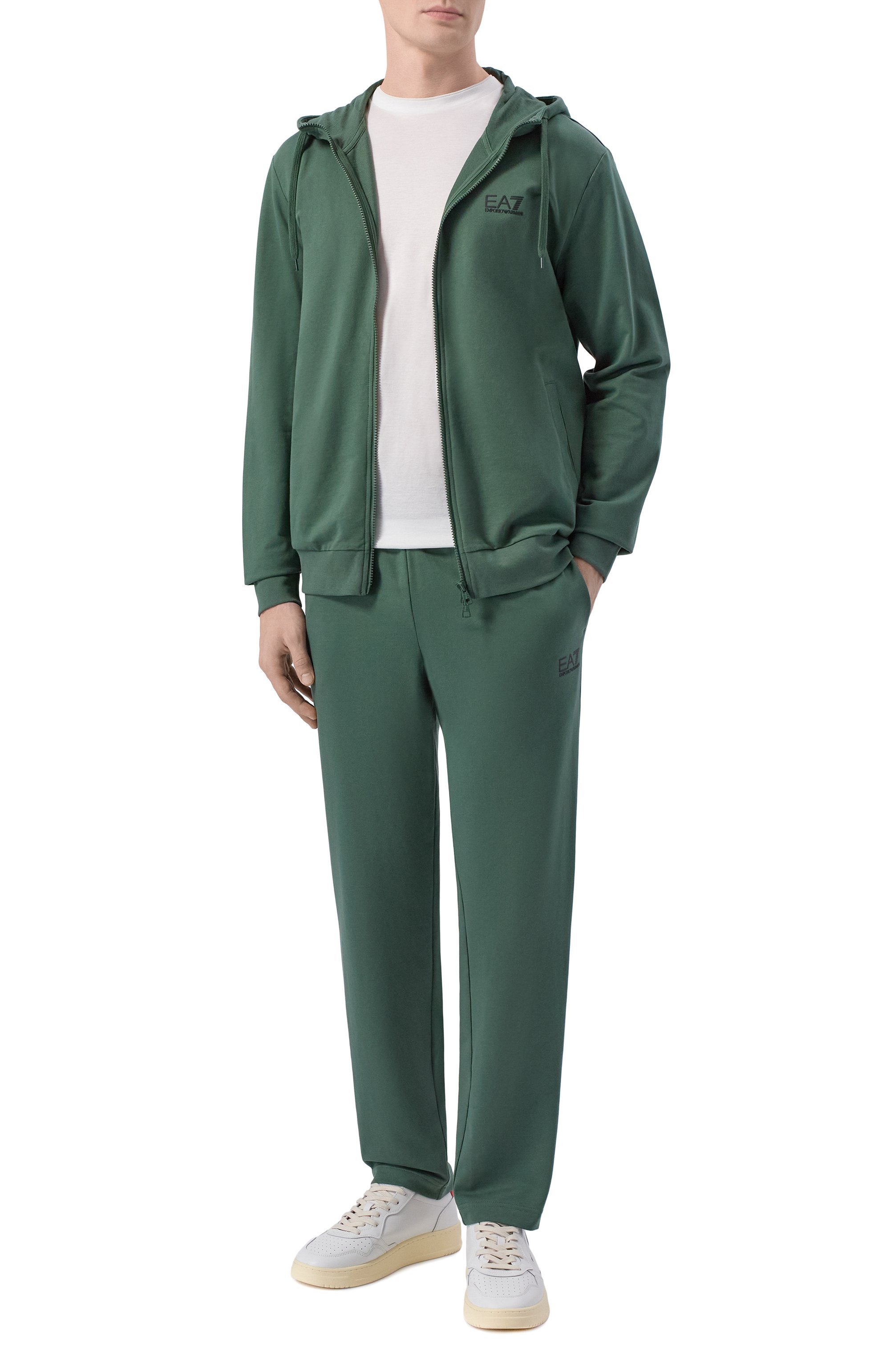 Хлопковый спортивный костюм EA7, арт. 8NPV62/PJVRZ, фото 1